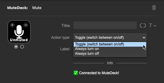 button config action type
