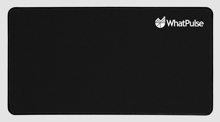 whatpulse desk mat