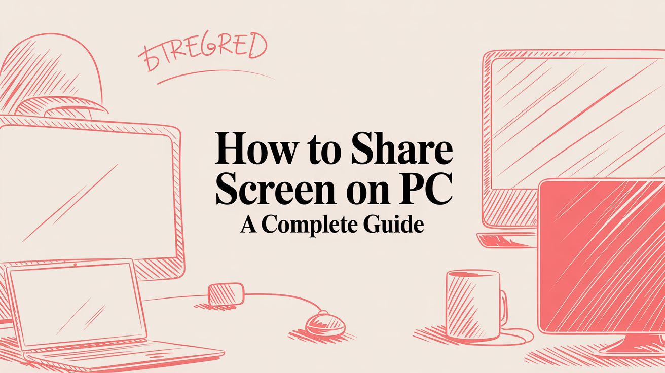 How to Share Screen on PC A Complete Guide