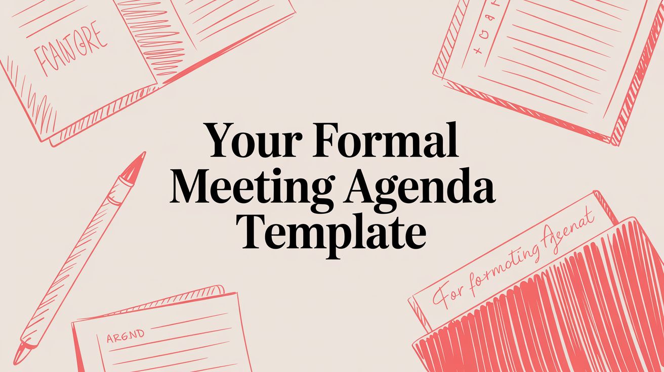 Your Formal Meeting Agenda Template