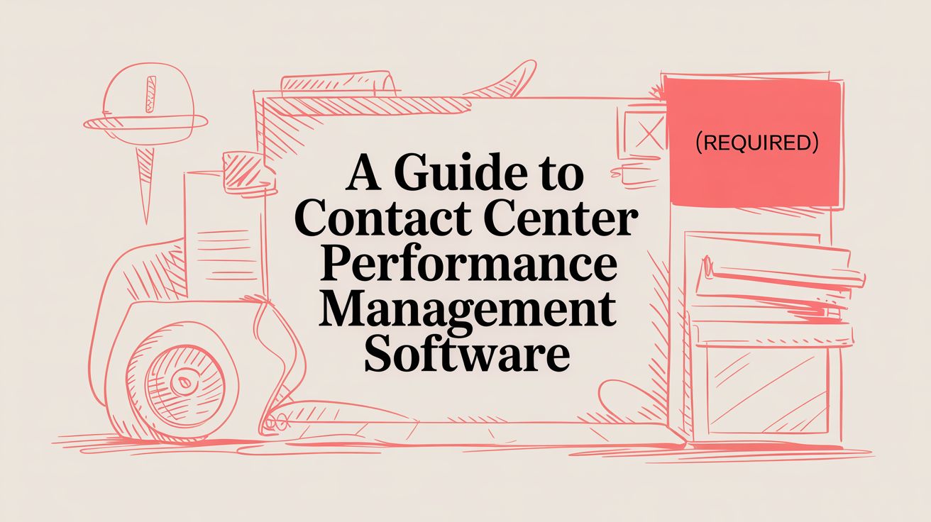 A Guide to contact center performance management software
