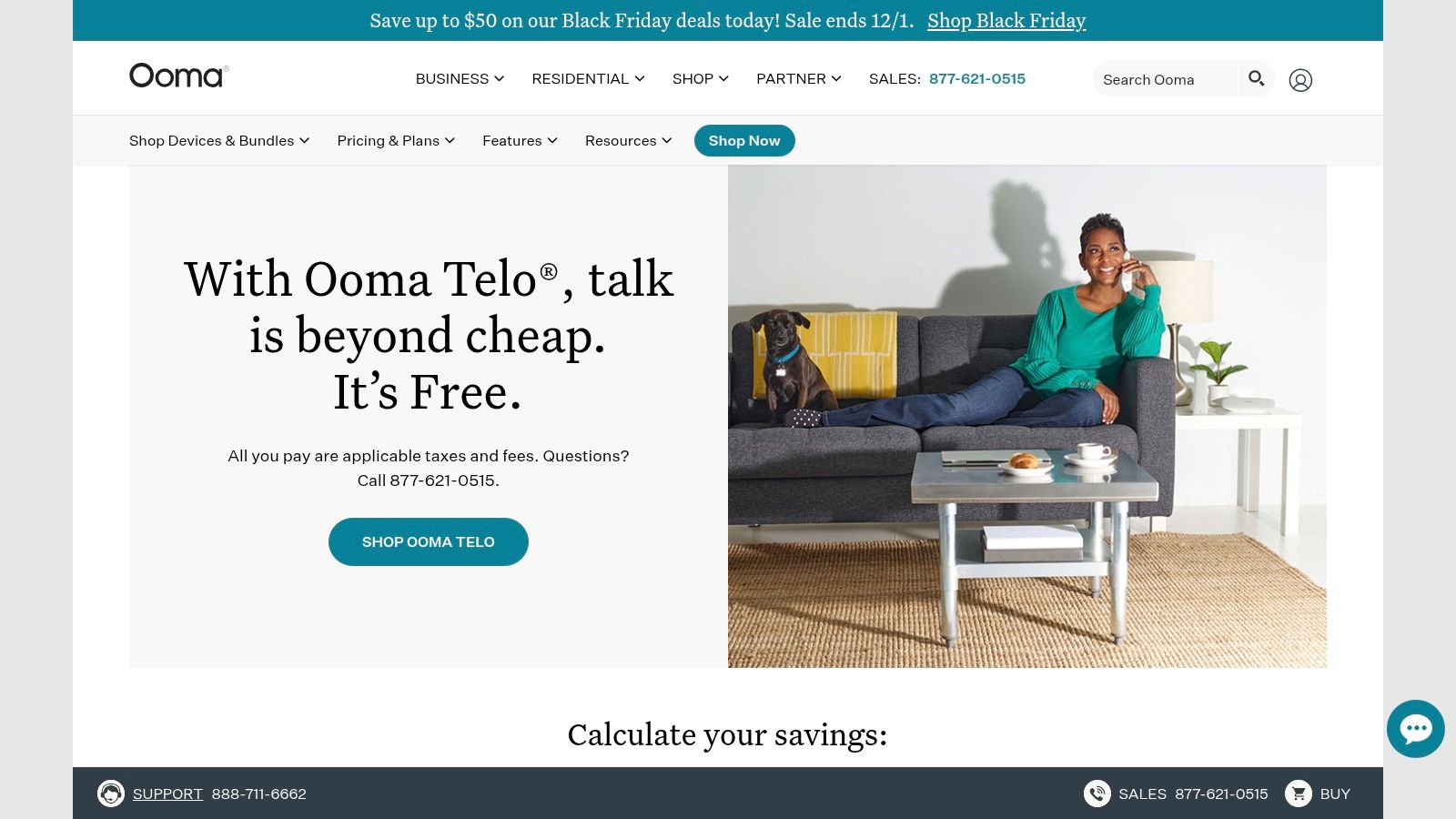 Ooma (Home Phone – Ooma Telo)