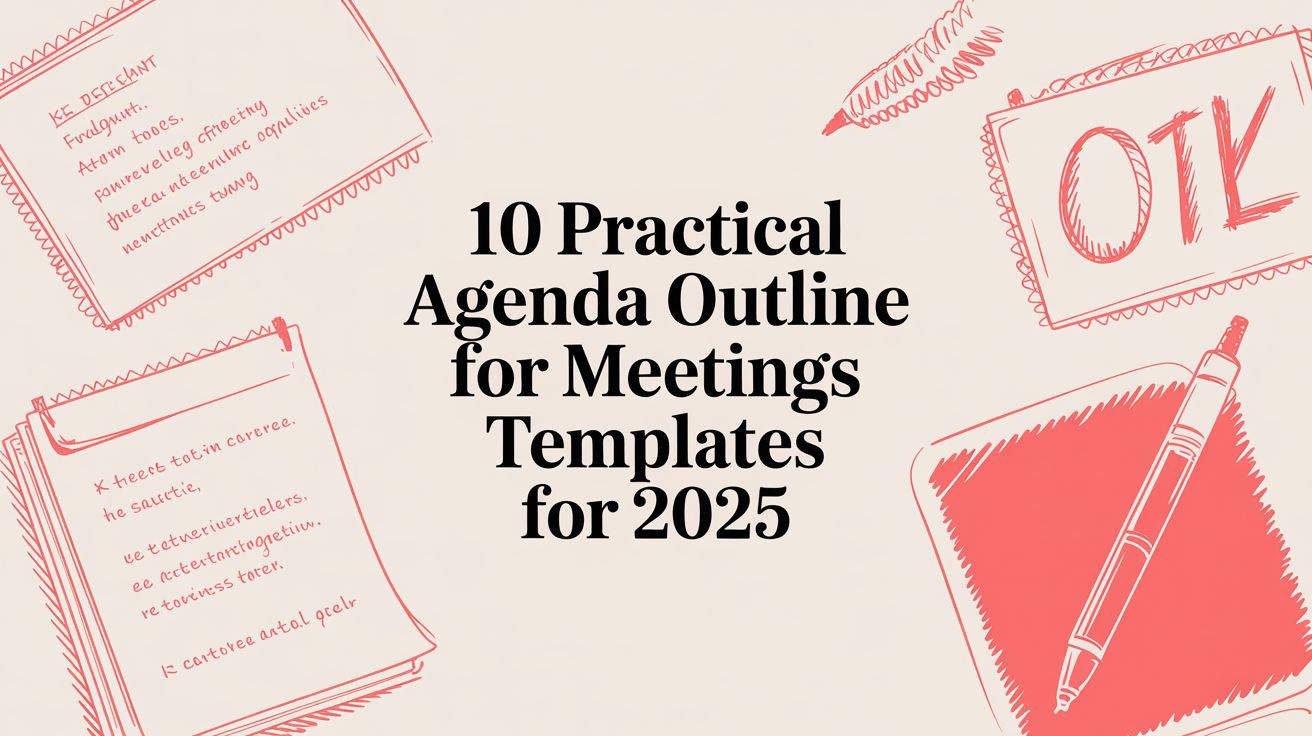 10 Practical Agenda Outline for Meetings Templates for 2025