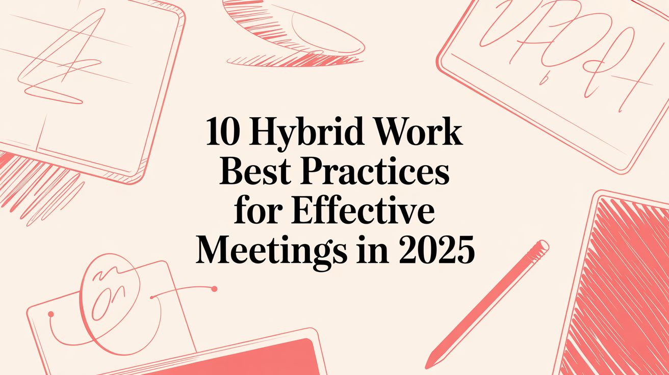 10 Hybrid Work Best Practices for Effective Meetings in 2025