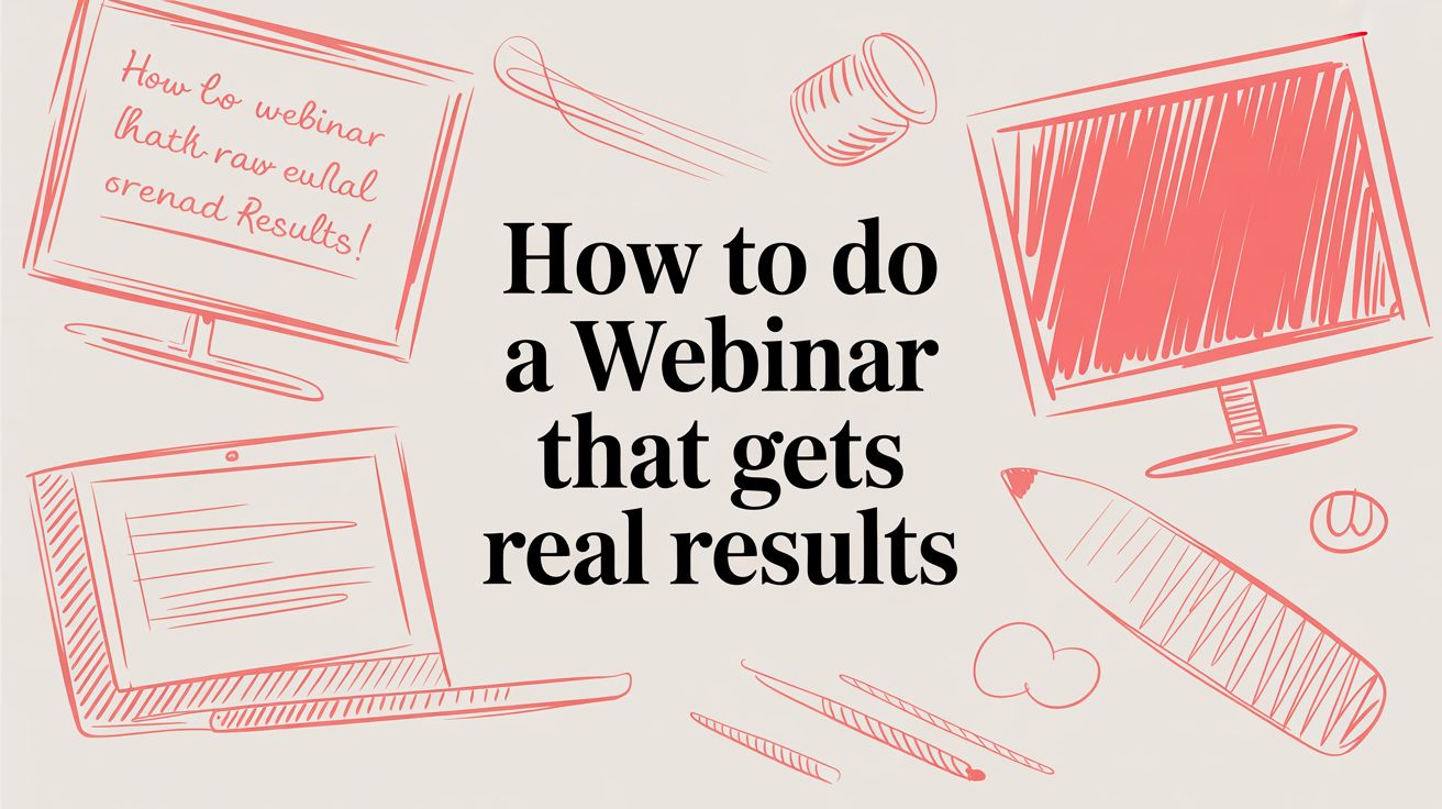 How to Do a Webinar That Gets Real Results