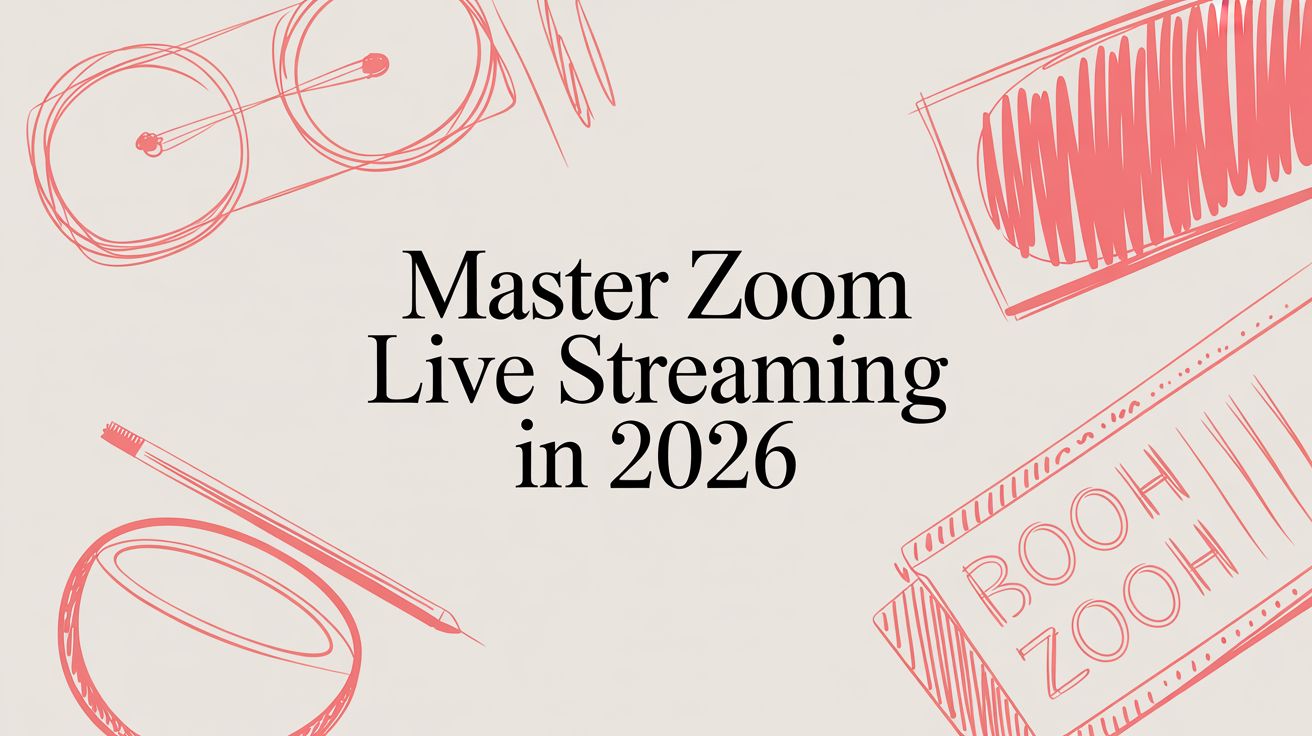 Master Zoom Live Streaming in 2026