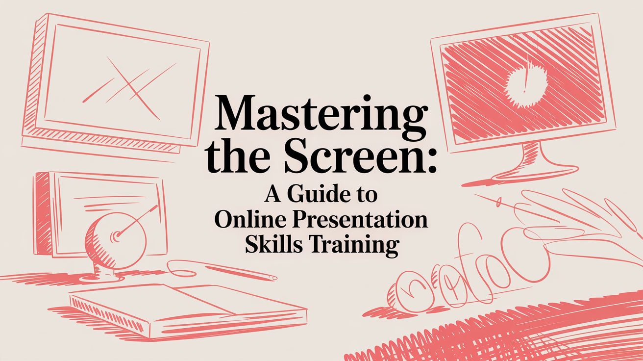 Mastering the Screen: A Guide to Online Presentation Skills Training