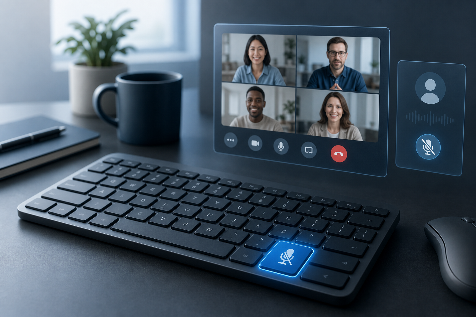 Mute Button on Keyboard: Make Meeting Mute Reliable