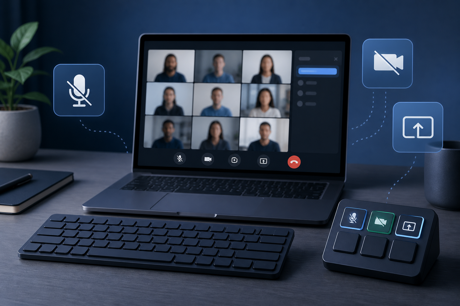 Stream Deck vs Keyboard Shortcuts for Meetings