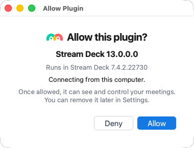 Allow plugin window