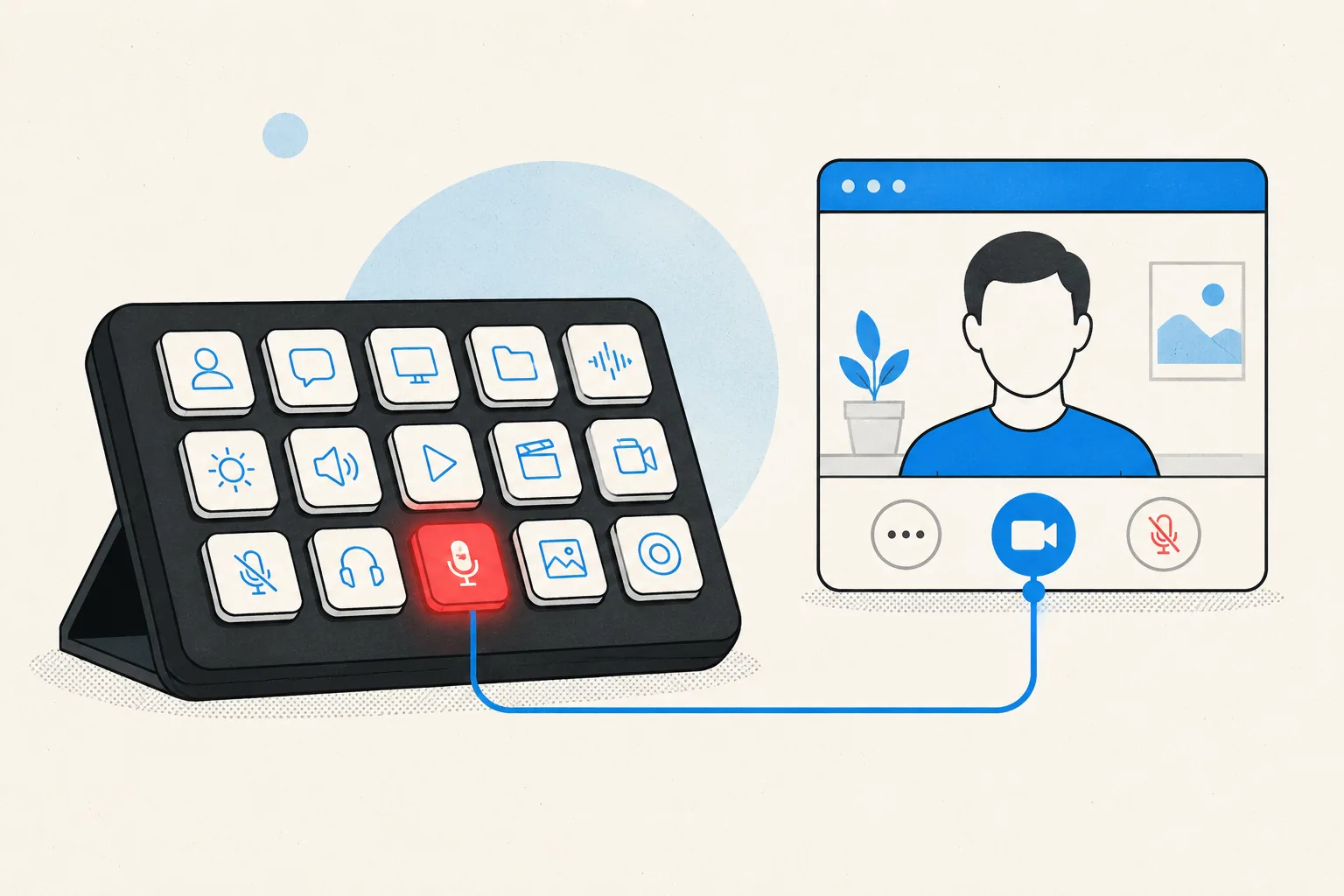 Control Microsoft Teams with your Stream Deck illustrated